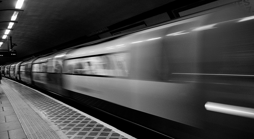 Un vagón del Metro de Barcelona